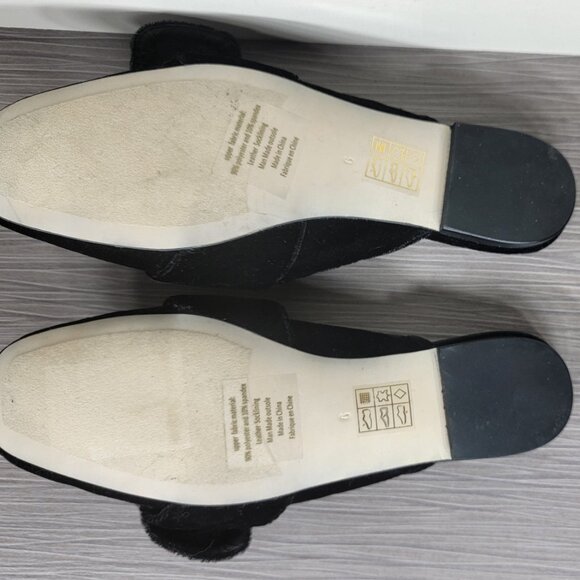 Jeffrey Campbell Ravis Slip-On Mule, Black Velvet, Womens Size 6 M - Picture 11 of 13